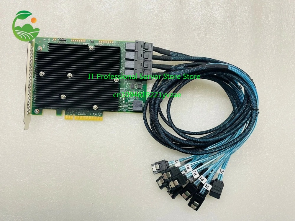 بطاقة LSI 9300-16i 12Gbps ذات  - مراجعة Lsi 9300 16I Hba It Mode وسعره